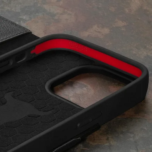 Miniatura 6 de TORRO Funda de cuero prémium compatible con iPhone 15 Pro Max de 6.7 pulgadas, funda de piel auténtica tipo cartera con función atril y ranuras