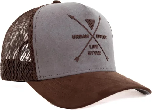 Miniatura 118 de Urban Effort Gorra trasera de malla, para hombres y mujeres, gorra de béisbol de 5 paneles, gran cierre a presión para caza y senderismo