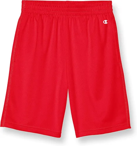 Champion Pantalones cortos deportivos para niños, pantalones cortos ligeros para niños, gráficos, 8 pulgadas