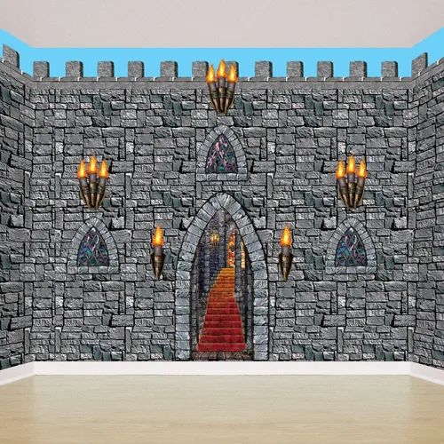 Miniatura 6 de Accesorios para fiesta para escalera, ventanas y antorcha (1 unidad) (9 por paquete), talla única , Not Applicable