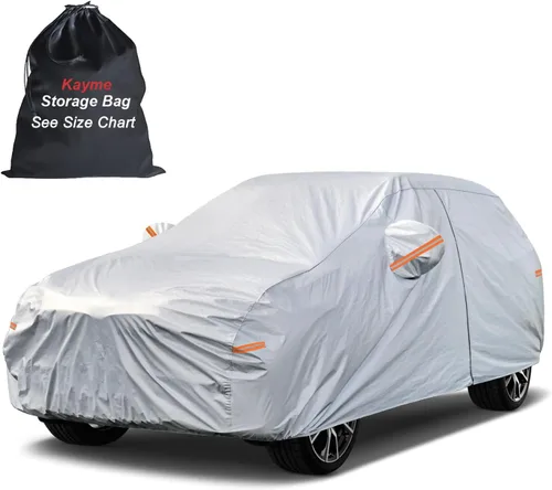 Miniatura 20 de Kayme Funda impermeable para automóvil deportivo para todo tipo de clima. Consulta la tabla de tallas del vehículo para un ajuste preciso. Cubierta