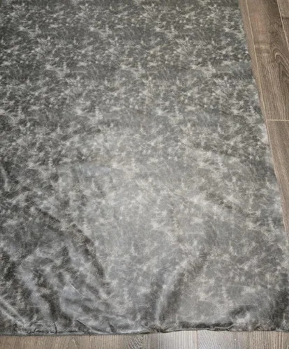 Miniatura 2 de NAT Leathers Gris 2 tonos tumblegrain suave piel sintética vegana PU {aprobado por Peta Vegano} 1 yarda