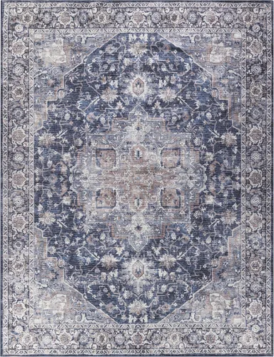 Miniatura 75 de Nourison Home New Concept - Alfombra lavable de 6 x 9 pies, fácil de limpiar, no se desprende, para dormitorio, sala de estar, comedor y cocina