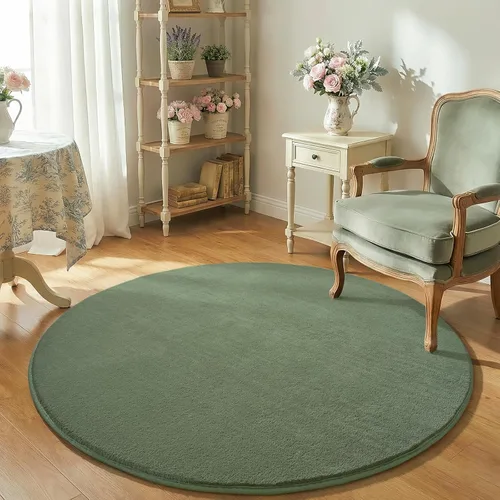 Miniatura 157 de Amearea Alfombras modernas para dormitorio, sala de estar, alfombra de espuma viscoelástica gruesa de 4 x 6 pies, alfombra de espuma viscoelástica