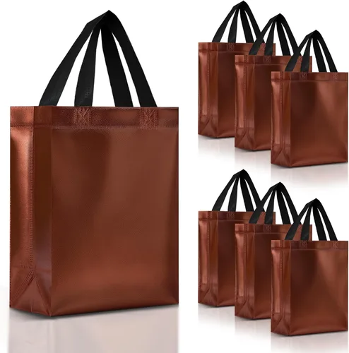 Miniatura 24 de Nush Nush - Bolsas de regalo reutilizables azul aguamarina a granel (azul aguamarina - Tamaño mediano - Juego de 30)