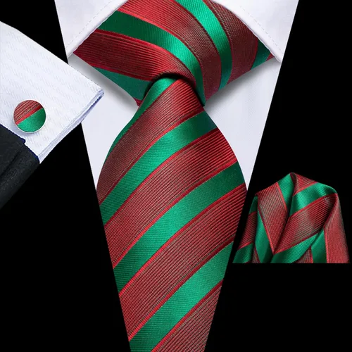 Miniatura 211 de Dubulle Corbata tejida de cachemira para hombre y gemelos de pañuelo para hombre, conjunto de gemelos para boda formal y negocios