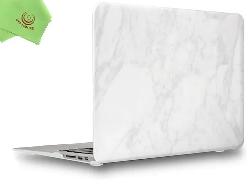 Miniatura 20 de Carcasa para MacBook Air de 13 pulgadas, UESWILL, carcasa rígida mate de tacto suave para MacBook Air de 13 pulgadas (Modelo A1466 / A1369) de Negro