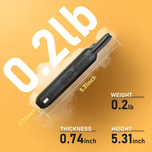 Miniatura 11 de TID RADIO TD-M8s Walkie Talkies para adultos, radio bidireccional de largo alcance, radios FRS VOX sin licencia, walkie talkies recargables de 2