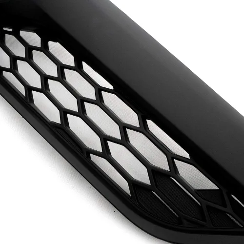 Miniatura 6 de CHEDA Conjunto de rejilla superior delantera, compatible con Toyota Camry 2012-2014 pintado parcialmente negro, SE/SE Sport, 5310106340C0