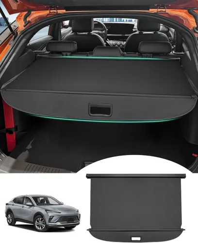 Miniatura 19 de Powerty Cubierta de carga retráctil para Jeep Cherokee 2019-2023 (no para Grand Cherokee), cubierta de lona con textura para maletero, pantalla