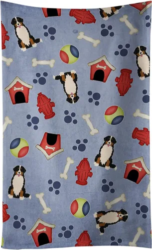Miniatura 94 de Caroline's Treasures BB2654KTWL Dog House Collection Airedale - Toalla de cocina para invitados, toalla de baño decorativa para cara, té, paño