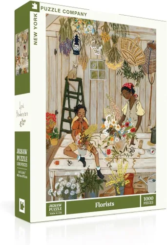 Miniatura 7 de New York Puzzle Company - Loré Pemberton Cold Hollow - Rompecabezas de 1000 piezas para noches de juegos familiares por Loré Pemberton