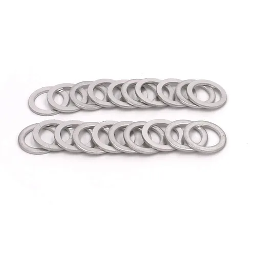 Arandelas de trituración de aceite/juntas de tapón de drenaje 25 paquetes 94109-20000 para Honda Acura