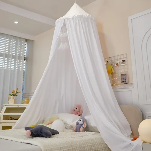 Miniatura 13 de Dosel Decorativo de Princesa para Cama de Niños, Dosel de Cama Suave y Duradero para Habitación de Niñas, Dosel de Tienda, Mosquitero de Ensueño