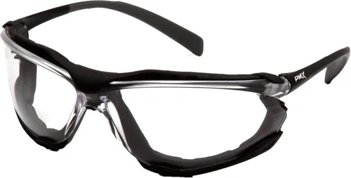 Miniatura 7 de Pyramex Proximity Safety Glasses Eye Protection, Amber H2X Anti-Fog Lente antivaho Amber H2x/Marco Negro