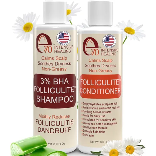 Miniatura 9 de Acondicionador de tratamiento de foliculitis con 3% de BHA, ácido salicílico, aceite de árbol de té y extractos de manzanilla, antipicazón