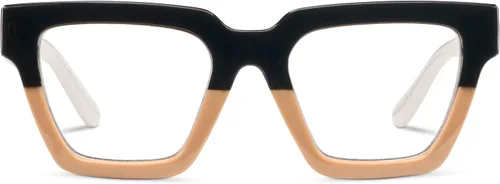 Miniatura 10 de Oprah's Favorite Things Take a Bow - Gafas de lectura cuadradas de gran tamaño con bloqueo de luz azul Tortuga Chai/Verde