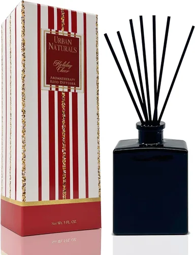 Miniatura 21 de Urban Naturals Balsam Forest - Juego de aceites difusores de varillas – Abeto Fraser, hoja perenne, pino, cedro leñoso y sándalo – Botella de vidrio