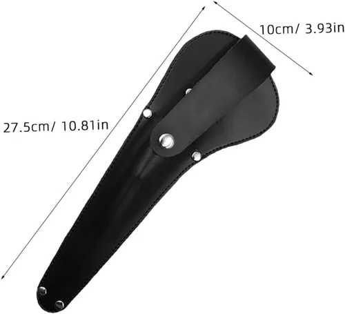 Miniatura 2 de COHEALI Herramientas de cuero Protector de cuero PU Bolsa de costura Cizalla Artesanía Caso Tijera Cubiertas Tijera Cubiertas Almacenamiento