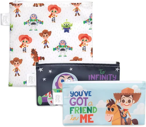 Miniatura 15 de Bolsa reutilizable Bumkins, L, Winnie The Pooh Balloons D2 Winnie The Pooh-Lg