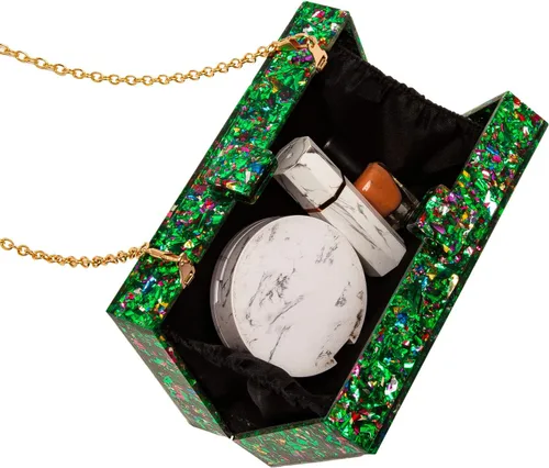 Miniatura 6 de LETODE Bolsos de mano de acrílico, bolso de plexiglás para mujer