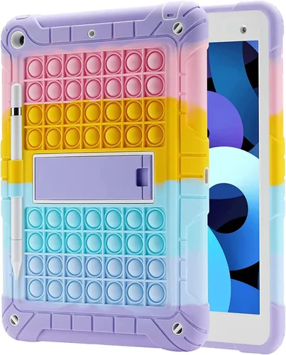 Miniatura 7 de XZC Funda para iPad de 9ª/8ª/7ª generación (funda para iPad 10.2 2021/2020/2019) a prueba de golpes con protección contra caídas para iPad