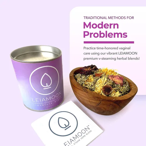 Miniatura 2 de Yoni Steam Herbs Signature Blend, Yoni Herbs para limpieza y tonificación, uso en asiento de vapor V o baño sentado, hasta 11 vapores, 1.5 oz
