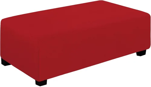 Miniatura 18 de Easy-Going Funda Elástica para Otomana Taburete de Almacenamiento Plegable Protector de Muebles Funda Rectangular Suave con Parte Inferior Elástica