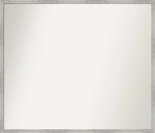 Miniatura 846 de Amanti Art Espejo de baño blanco para sobre el fregadero, 32 x 45 pulgadas, espejo de tocador rectangular blanco esbelto, marco de madera moderno