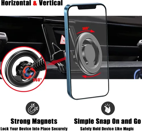 Miniatura 4 de Soporte para teléfono de automóvil, para Toyota Corolla 2024 2023 2022 2021 2020, soporte de ventilación de aire, para soporte de navegación