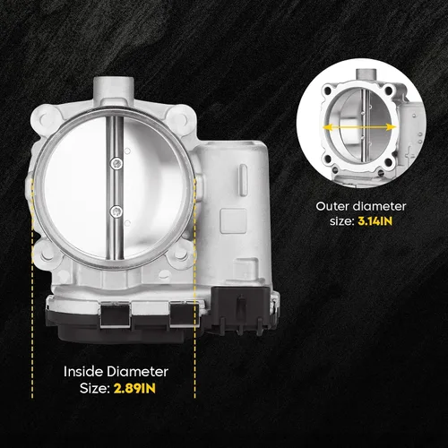 Miniatura 7 de Cuerpo del acelerador eléctrico 2011-2022 para Dodge Avenger Challenger Charger, para Jeep Cherokee Grand Cherokee Wrangler, para Ram 1500