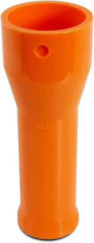 Miniatura 2 de Cassida Tubo de envoltura de monedas compatible con Cassida C500/C800, cuartos, naranja (A-C5-25C)