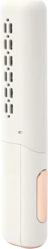 Miniatura 8 de Mini alisador de pelo recargable inalámbrico, cepillo de peine portátil con 3 temperaturas ajustables para todo tipo de cabello (caqui)