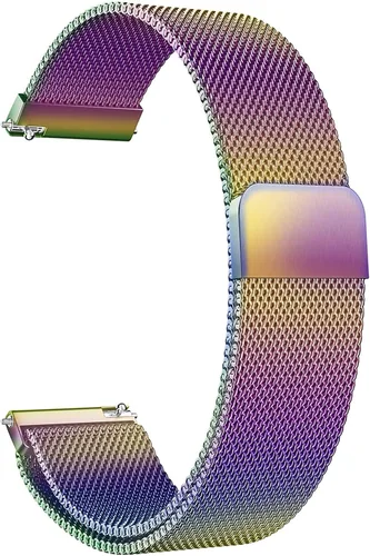 Miniatura 11 de Compatible con Galaxy Watch 3 de 1.772 in/Samsung Galaxy Watch 1.811 in/Gear S3 Frontier/Classic Band, correa de acero inoxidable de 0.866 pulgadas