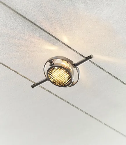 Miniatura 8 de Tiella 800CBL5PN-LED, Kits Electrónicos de Iluminación de Riel de Superficie de Bajo Voltaje con Acento, Compatible con LED, Níquel
