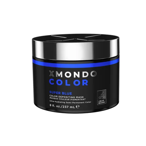 Miniatura 12 de XMONDO Color Super Purple Depositing Mask y tinte morado semipermanente, infundido con tecnología Bond Booster y ácido hialurónico para nutrición