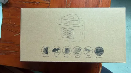 Miniatura 9 de Repelente ultrasónico para roedores, repelente de ratones para deshacerse de ratones, repelente electrónico permanente, 4 modos y luz intermitente