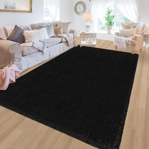 Miniatura 14 de Alfombras verdes para dormitorio de niños: alfombra de pasillo lavable de 2x6, alfombras pequeñas antideslizantes, esponjosas, suaves, peludas