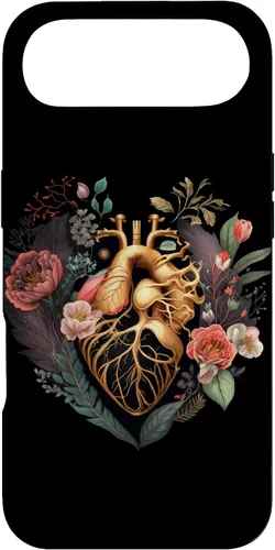 Miniatura 27 de Anatomical Heart and Flowers for Your Love Case for iPhone 17