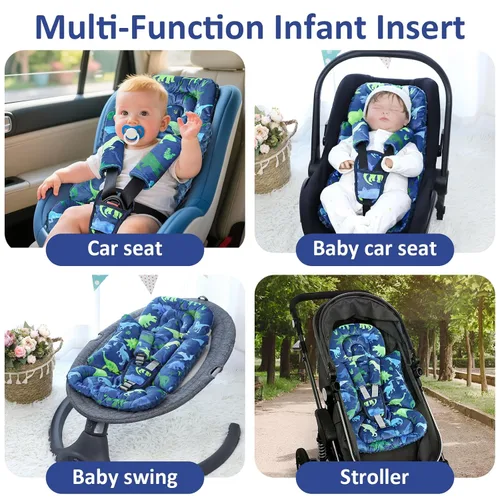 Miniatura 6 de TANOFAR Soporte de Cabeza para Asiento de Coche para Bebé - Inserto para Asiento de Coche Infantil para Niñas y Niños Recién Nacidos - Soporte