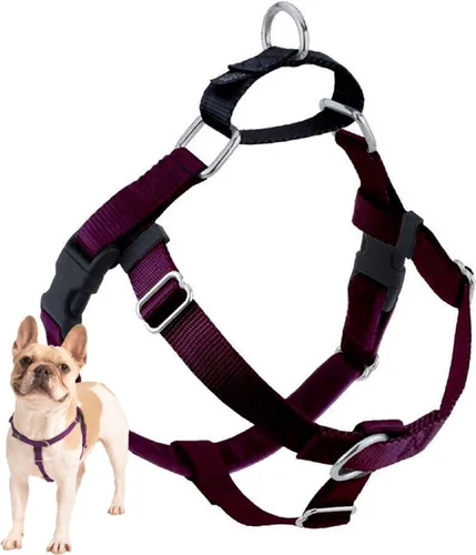 Miniatura 10 de 2 Hounds Design Freedom - Arnés para perro sin tirones, arnés ajustable, fácil de caminar y control cómodo, se adapta a perros pequeños, medianos