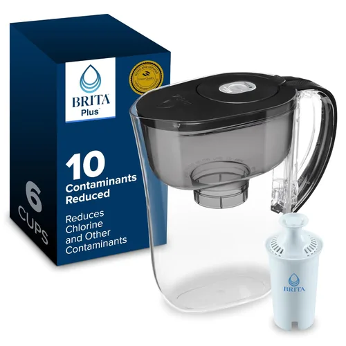 Miniatura 21 de Brita Metro - Jarra de filtro de agua con indicador de cambio SmartLight, sin BPA, reemplaza 1,800 botellas de agua de plástico al año, dura dos