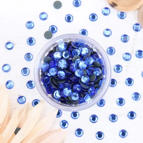 Miniatura 49 de Estrás para aplicar con calor - 6SS, 10SS, 16SS, 20SS, 30SS - 32 colores Iron-on hotfix rhinestones - add brilliant sparkle to apparel, denim