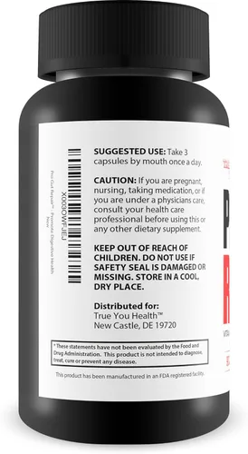 Miniatura 3 de Pro Gut Repair - Suplementos de reparación intestinal con fugas - Fórmula natural de alta fibra con vitamina C y vitamina D - Cúrcuma - Soporte