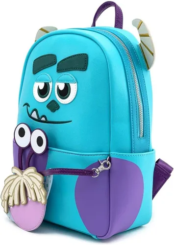 Miniatura 5 de Loungefly Disney Sully with Boo Pouch Cosplay - Bolso de hombro con doble correa para mujer Multi