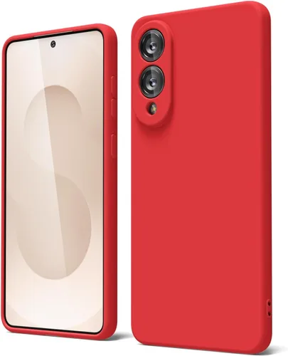 Miniatura 192 de oakxco Funda para teléfono Samsung Galaxy S21 Ultra con agarre de silicona líquida, bonita funda delgada y delgada de goma suave de TPU lisa
