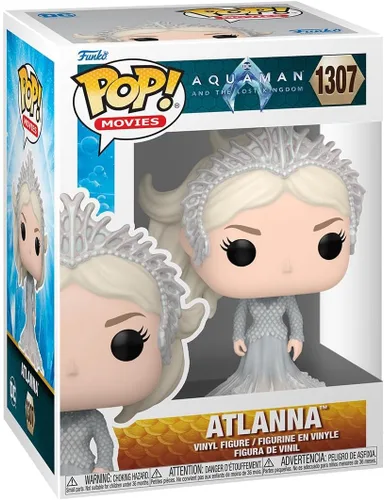 Funko Pop! Movies: DC - Atlanna - Aquaman - Figura de vinilo coleccionable - Idea de regalo - Producto oficial - para niños y adultos - Fans de