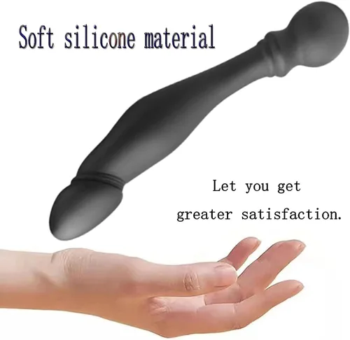 Miniatura 7 de Consolador de silicona masajeador de próstata, estimulación del punto G, cuentas anales para el pene, tapones anales de silicona impermeables