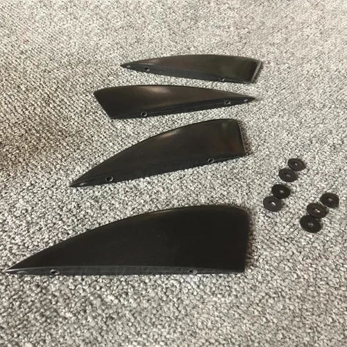 Miniatura 6 de Colaxi Aletas de surf con junta, aletas desmontables de repuesto para tabla de surf, aletas de repuesto para tabla de surf, aletas de repuesto