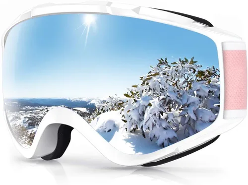Miniatura 9 de Findway - Gafas de esquí para usar sobre anteojos, para nieve y snowboard, para hombre, mujer y jóvenes, 100 % protección contra rayos ultravioleta